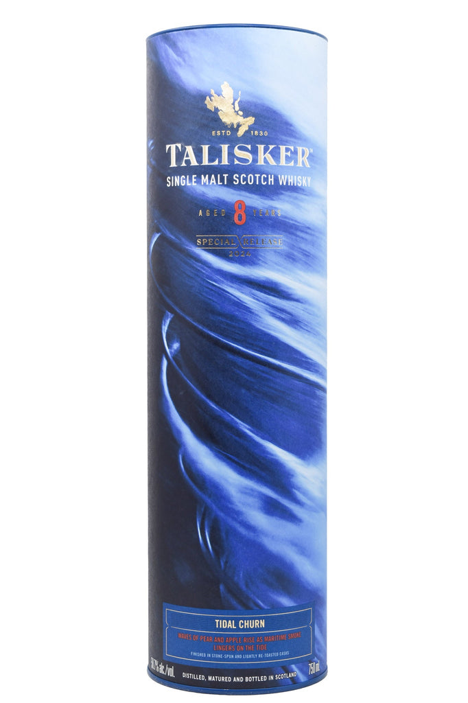Bottle of Talisker 8 Year Old Single Malt Scotch Whisky 2024 Special Release Tidal Churn-Spirits-Flatiron SF
