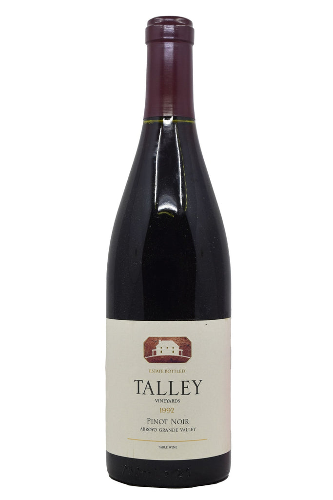 Bottle of Talley Vineyards Pinot Noir 1992 (Bottle #1)-Red Wine-Flatiron SF