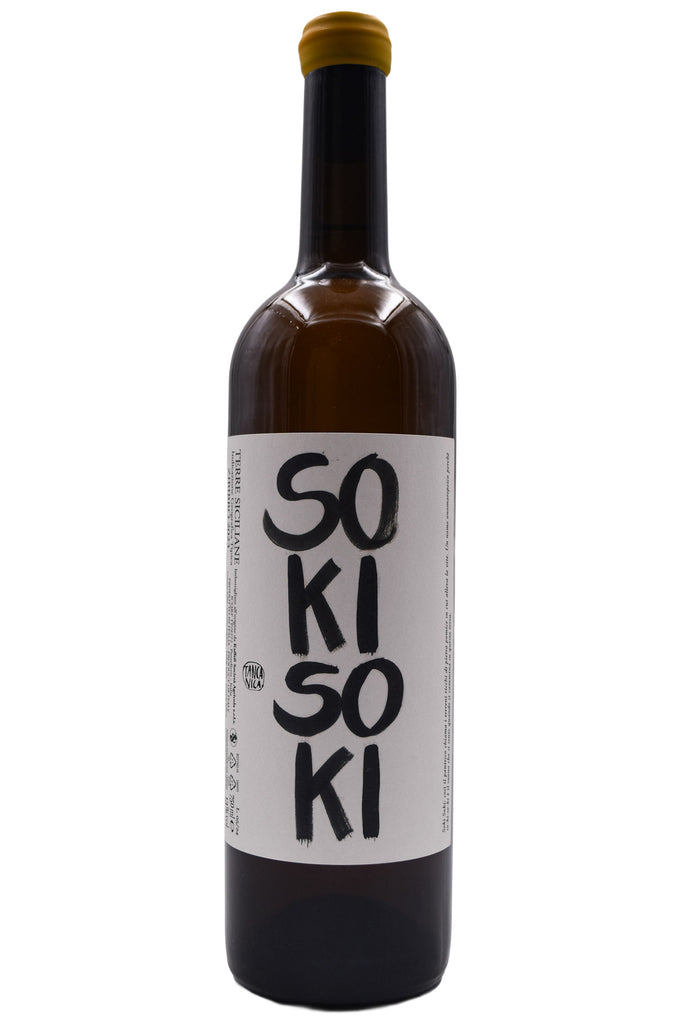 Bottle of Tanca Nica Terre Siciliane Soki Soki 2023-Orange Wine-Flatiron SF