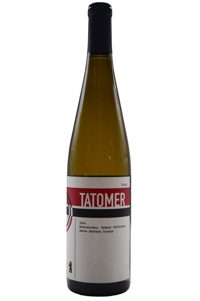 Bottle of Tatomer Santa Barbara County Gruner Veltliner Meeresboden 2024-White Wine-Flatiron SF