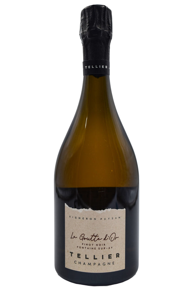 Bottle of Tellier Champagne Champagne Extra Brut Pinot Noir La Goutte d'Or 2019-Sparkling Wine-Flatiron SF