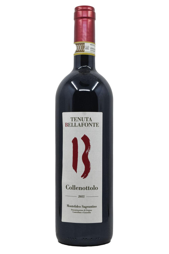 Bottle of Tenuta Bellafonte Montefalco Sagrantino Collenottolo 2015-Red Wine-Flatiron SF