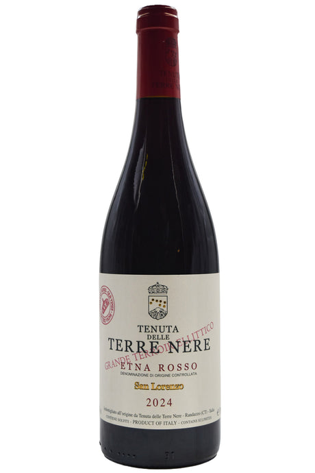 Bottle of Tenuta Delle Terre Nere Etna Rosso San Lorenzo 2024-Red Wine-Flatiron SF