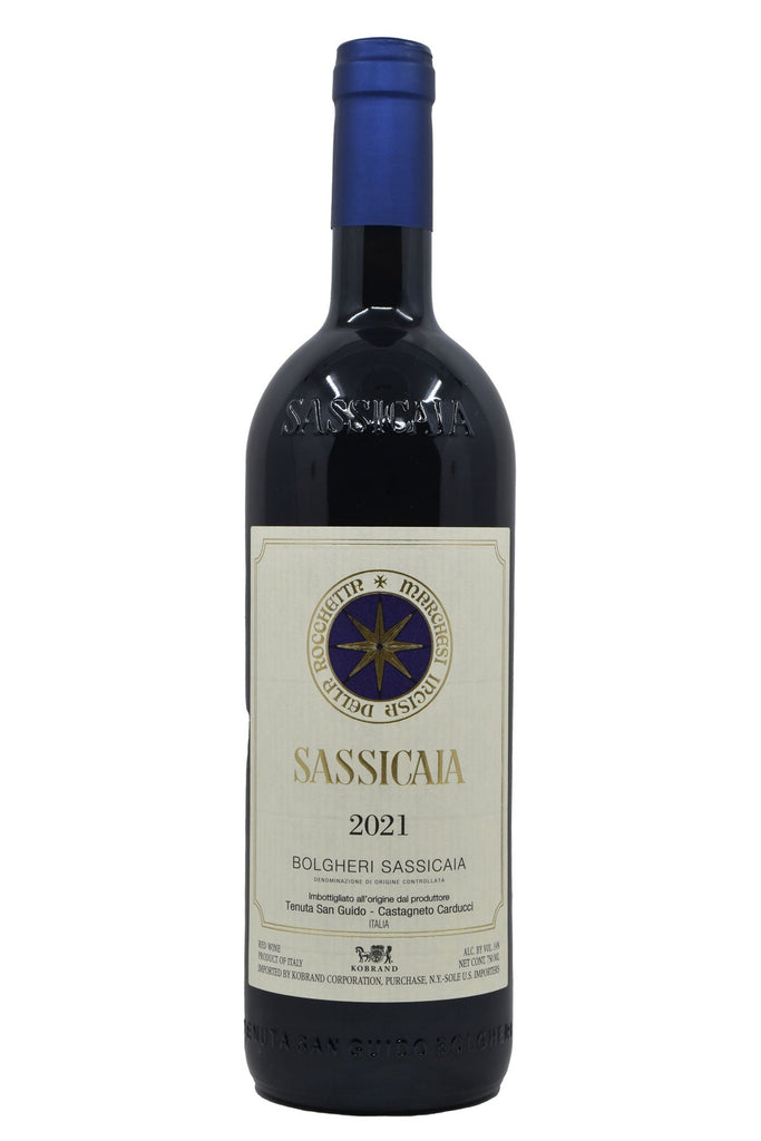 Bottle of Tenuta San Guido Sassicaia 2021-Red Wine-Flatiron SF