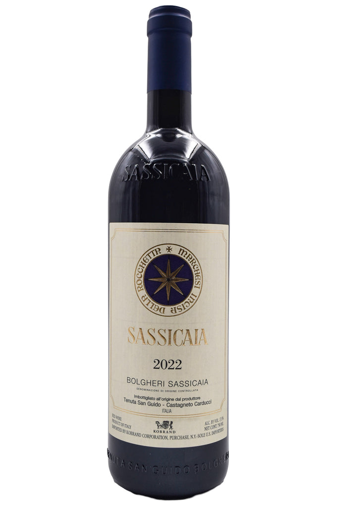 Bottle of Tenuta San Guido Sassicaia 2022-Red Wine-Flatiron SF