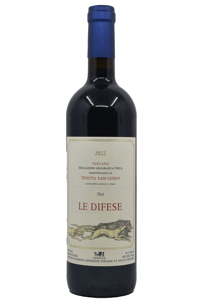 Bottle of Tenuta San Guido Toscana IGT Le Difese 2022-Red Wine-Flatiron SF