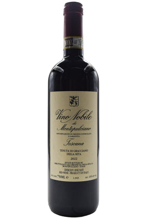 Bottle of Tenuta di Gracciano della Seta Vino Nobile di Montelpuciano 2022-Red Wine-Flatiron SF