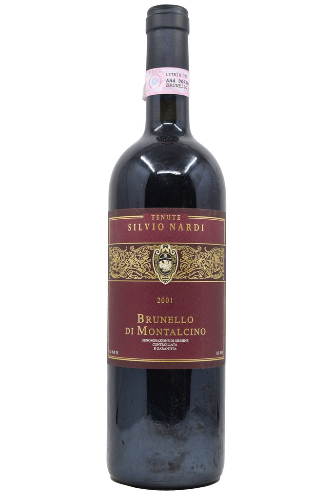 Bottle of Tenute Silvio Nardi Brunello di Montalcino 2001-Red Wine-Flatiron SF