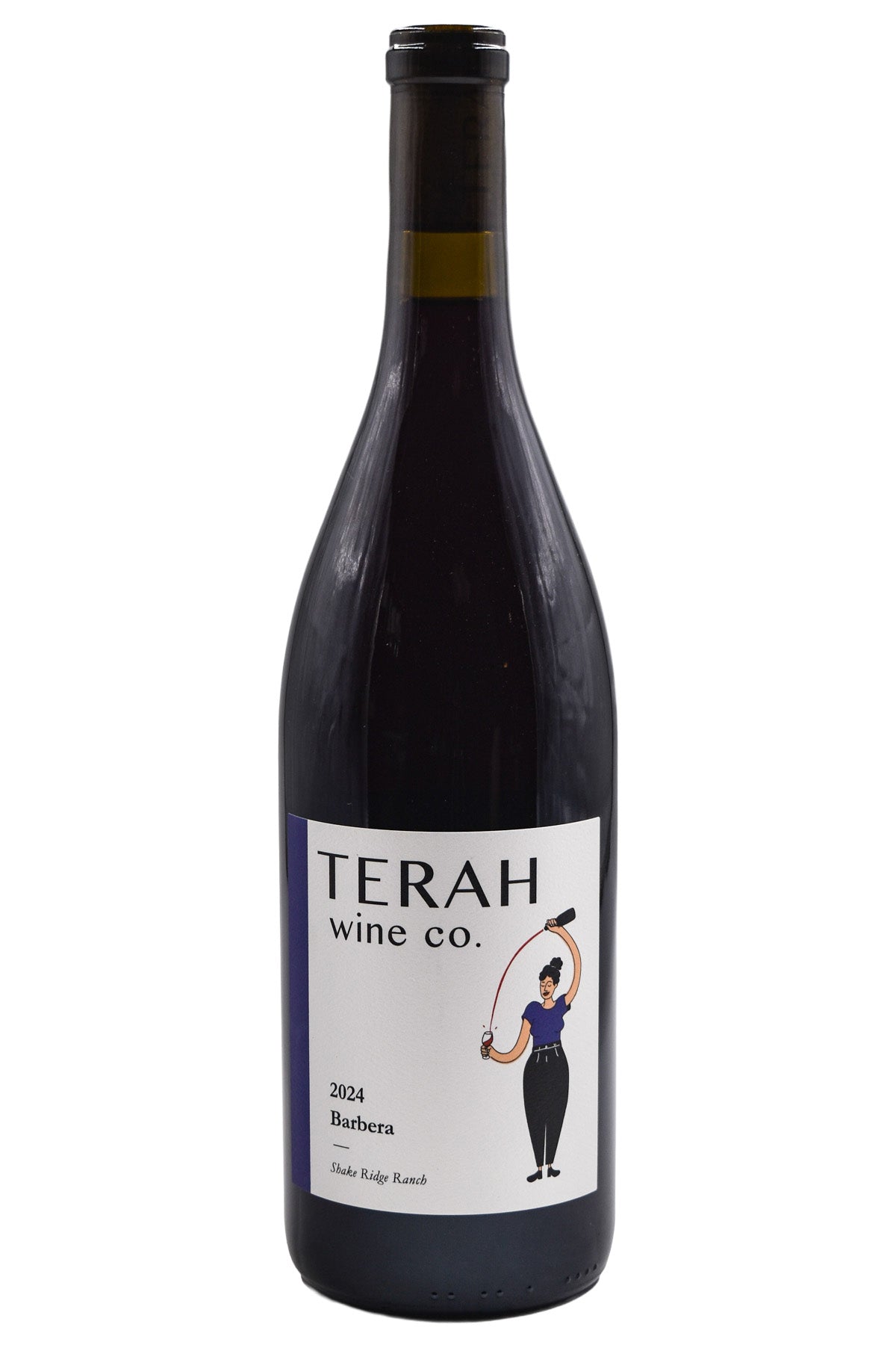 Bottle of Terah Wine Co. Barbera 2024-Red Wine-Flatiron SF