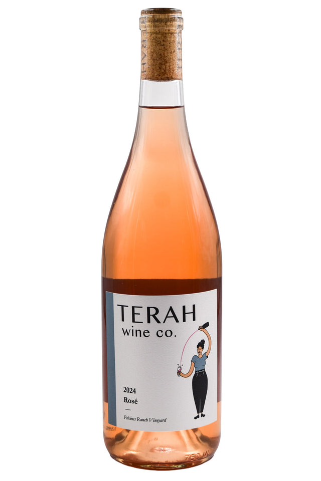 Bottle of Terah Wine Co. Rose San Benito County 2024-Rosé Wine-Flatiron SF