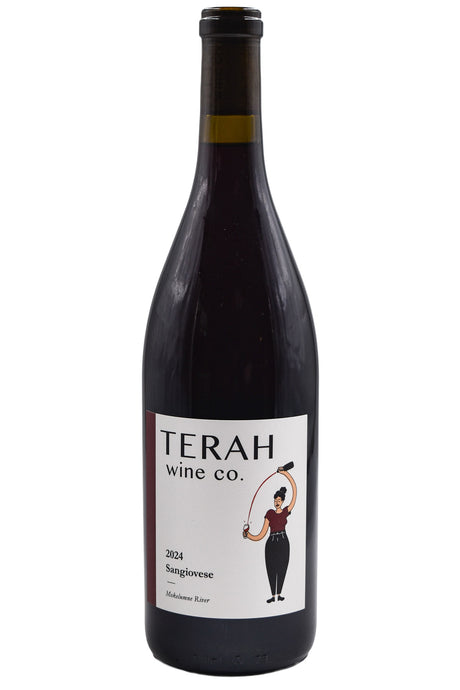 Bottle of Terah Wine Co. Sangiovese 2024-Red Wine-Flatiron SF
