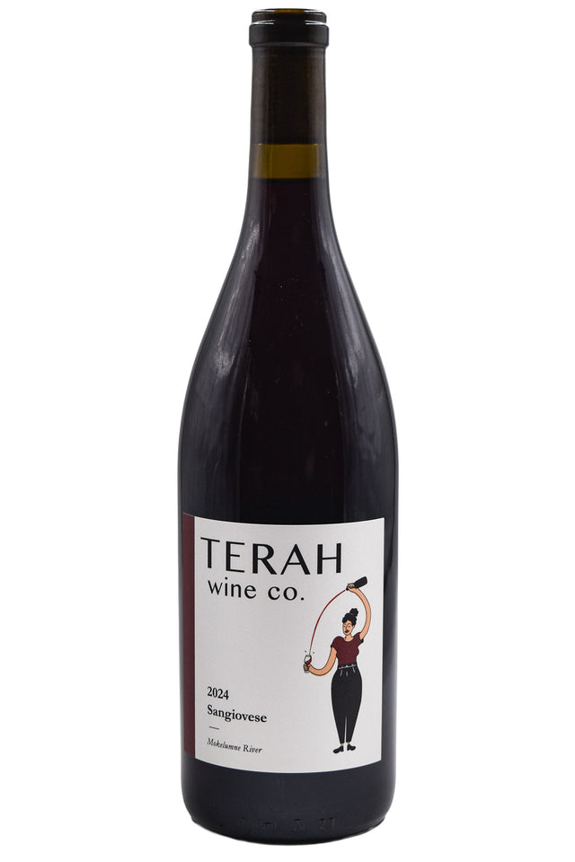 Bottle of Terah Wine Co. Sangiovese 2024-Red Wine-Flatiron SF