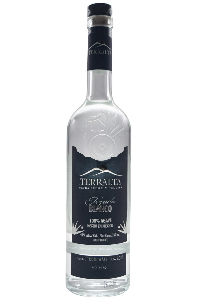 Bottle of Terralta Tequila Blanco-Spirits-Flatiron SF