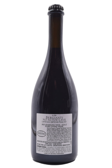 Bottle of Terrevive Lambrusco dell'Emilia Rosso Bergianti No Autoclave 2022-Red Wine-Flatiron SF
