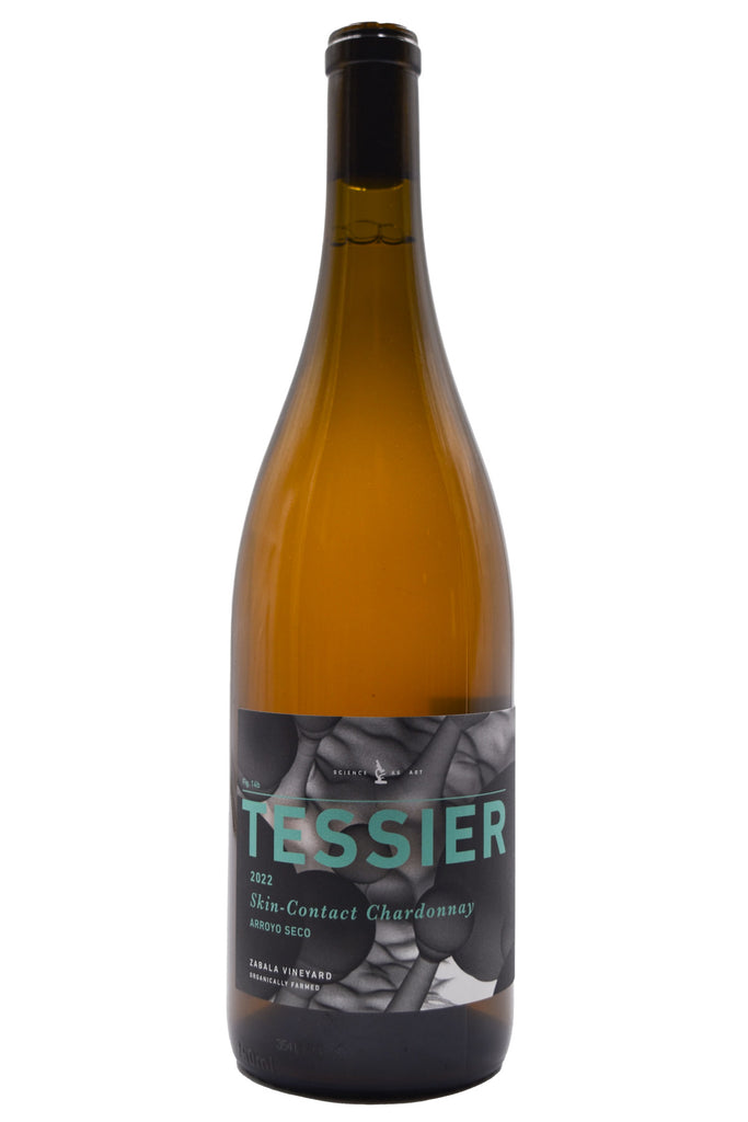 Bottle of Tessier Winery Arroyo Seco Skin Contact Chardonnay 2022-Orange Wine-Flatiron SF