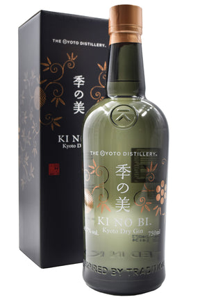 Bottle of The Kyoto Distillery Ki No Bi Dry Gin-Spirits-Flatiron SF