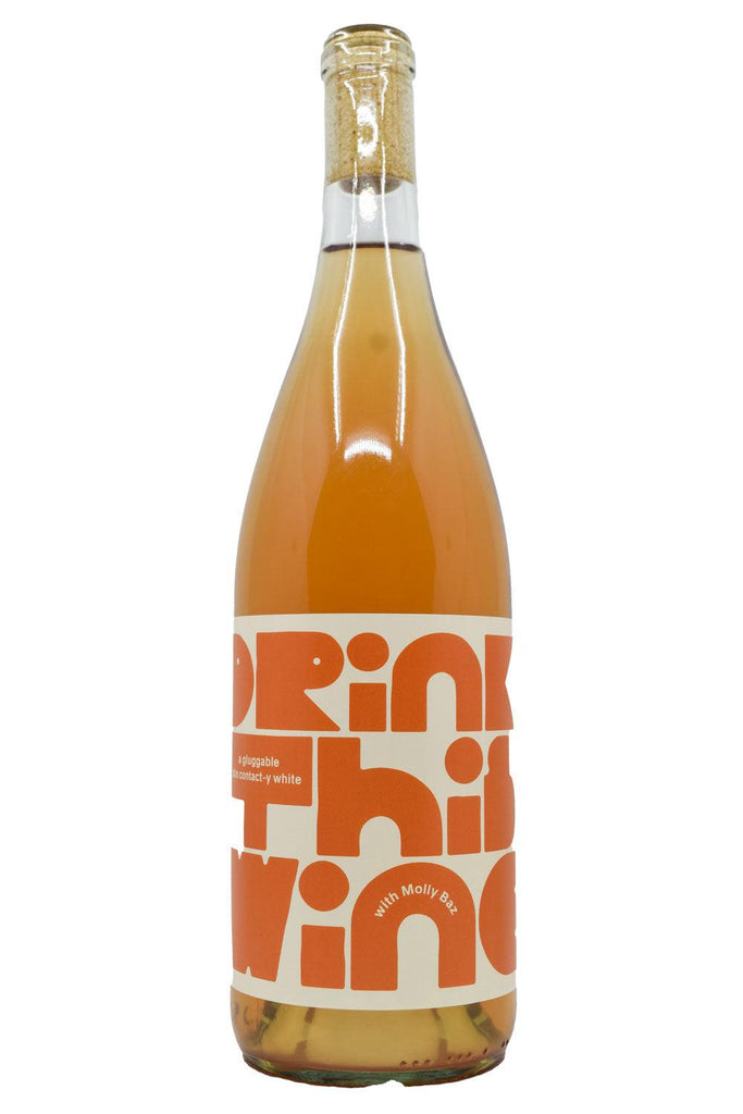 Bottle of The Marigny & Molly Baz Drink This Wine Orange 2022-Orange Wine-Flatiron SF