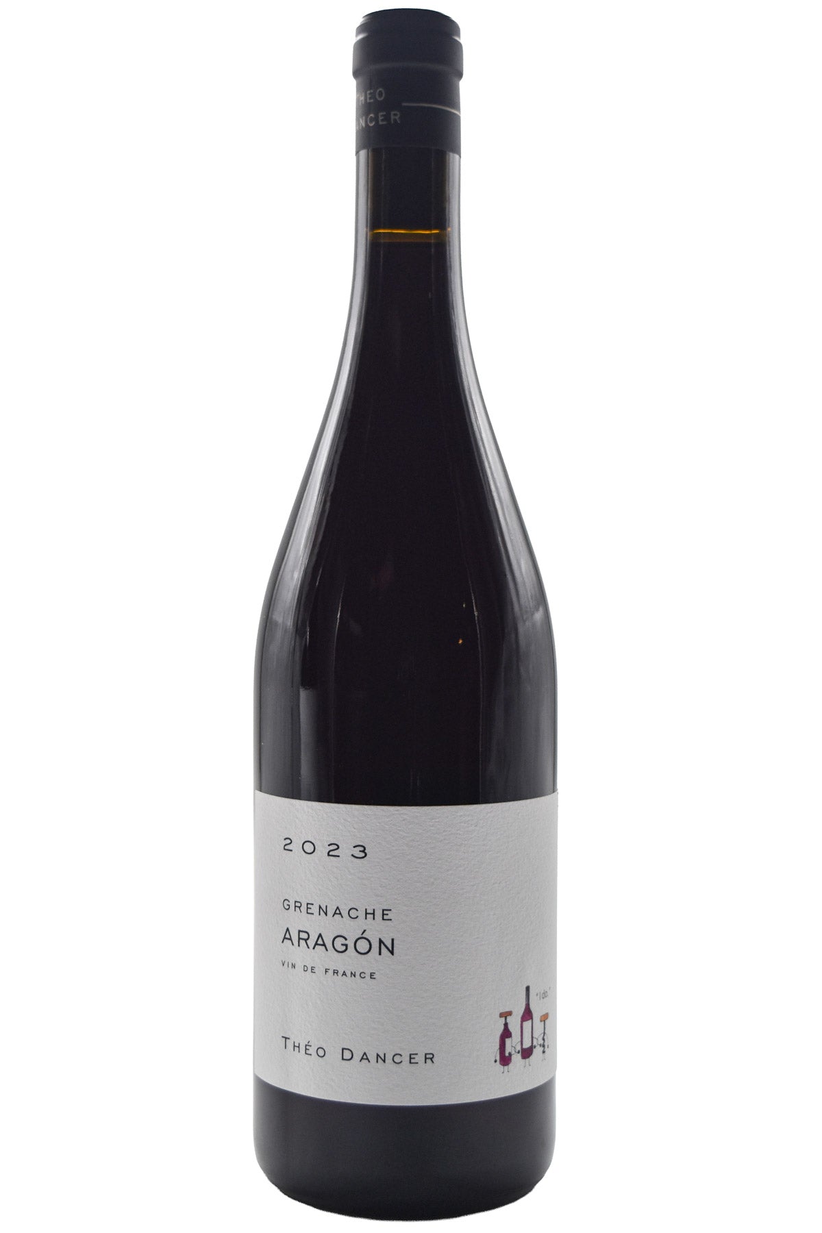 Bottle of Theo Dancer VdF Grenache Aragon 2023-Red Wine-Flatiron SF