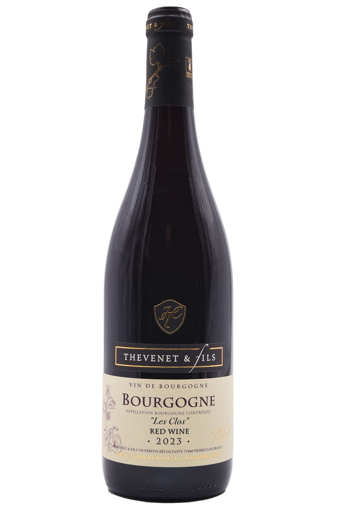 Bottle of Thevenet & Fils Bourgogne Rouge Les Clos 2023-Red Wine-Flatiron SF