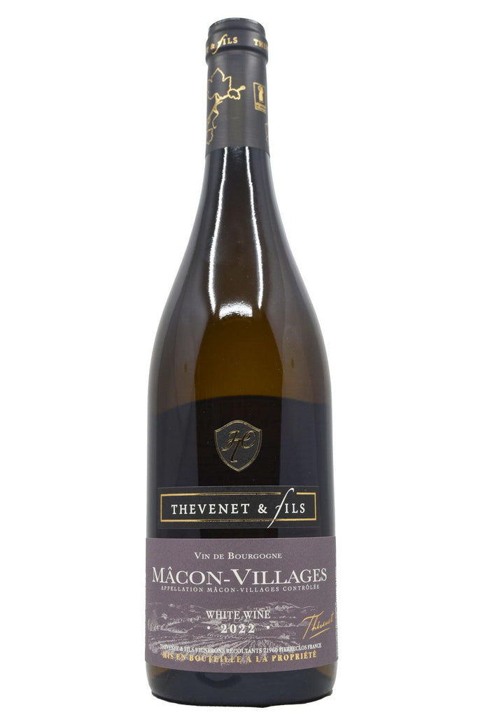 Bottle of Thevenet & Fils Macon-Villages 2022-White Wine-Flatiron SF