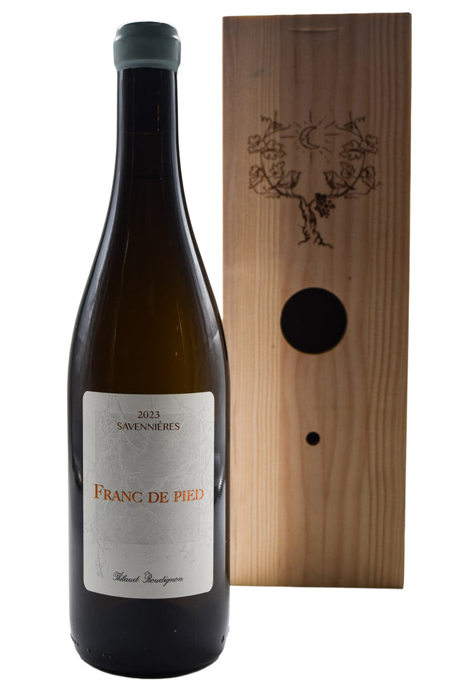 Bottle of Thibaud Boudignon Savennieres Franc de Pied du Clos de la Hulle 2023-White Wine-Flatiron SF