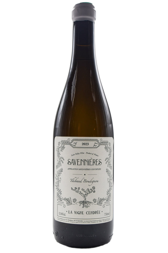 Bottle of Thibaud Boudignon Savennieres La Vigne Cendree 2023-White Wine-Flatiron SF