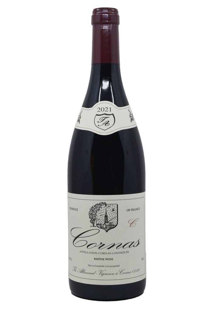 Bottle of Thierry Allemand Cornas "C" 2021-Red Wine-Flatiron SF