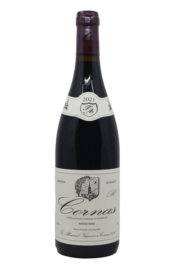Bottle of Thierry Allemand Cornas "R" 2021-Red Wine-Flatiron SF