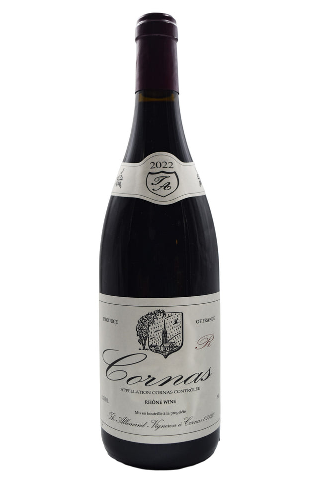 Bottle of Thierry Allemand Cornas "R" 2022 [NET]-Red Wine-Flatiron SF