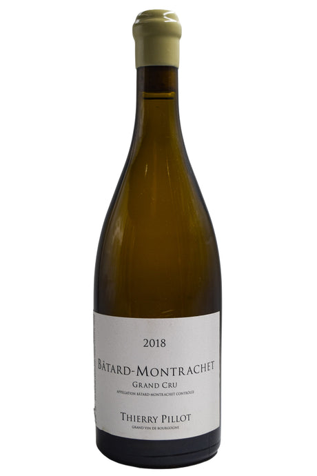 Bottle of Thierry Pillot Batard-Montrachet Grand Cru 2018 [NET]-White Wine-Flatiron SF