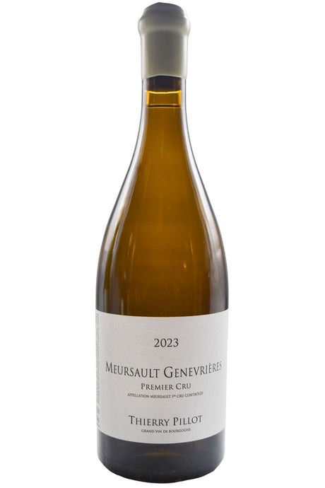 Bottle of Thierry Pillot Meursault 1er Cru Genevrieres 2023 [NET]-White Wine-Flatiron SF