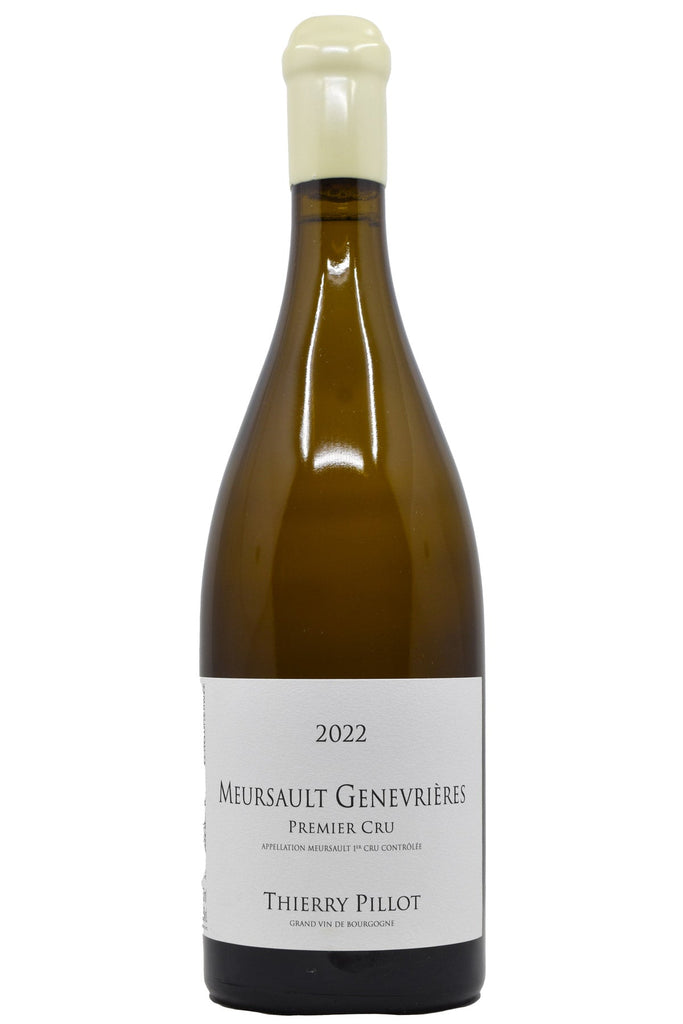 Bottle of Thierry Pillot Meursault 1er Cru Les Genevrieres 2022-White Wine-Flatiron SF