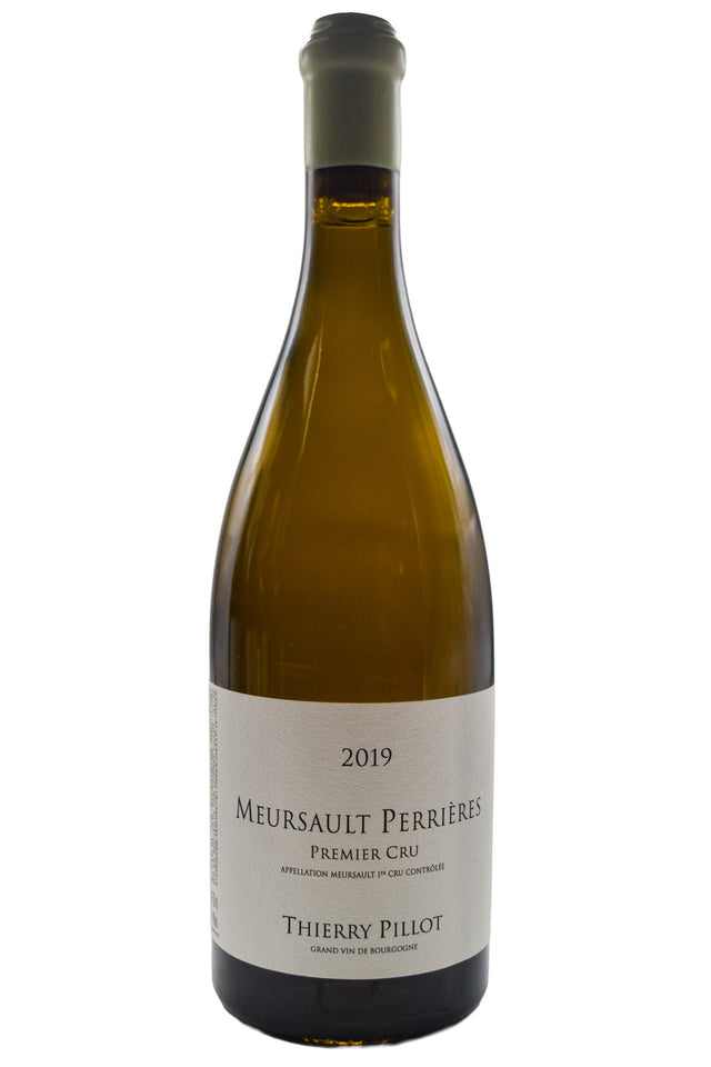 Bottle of Thierry Pillot Meursault 1er Cru Les Perrieres 2019 [NET]-White Wine-Flatiron SF