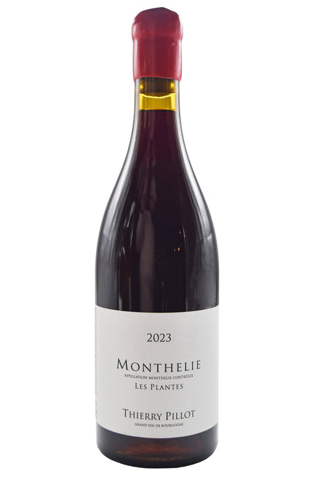 Bottle of Thierry Pillot Monthelie Les Plantes 2023-Red Wine-Flatiron SF