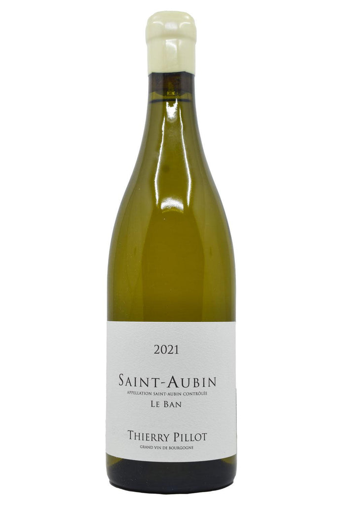Bottle of Thierry Pillot Saint-Aubin Le Ban 2021-White Wine-Flatiron SF