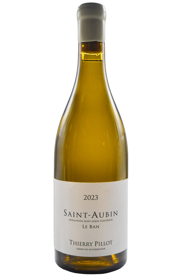 Bottle of Thierry Pillot Saint-Aubin Le Ban 2023-White Wine-Flatiron SF