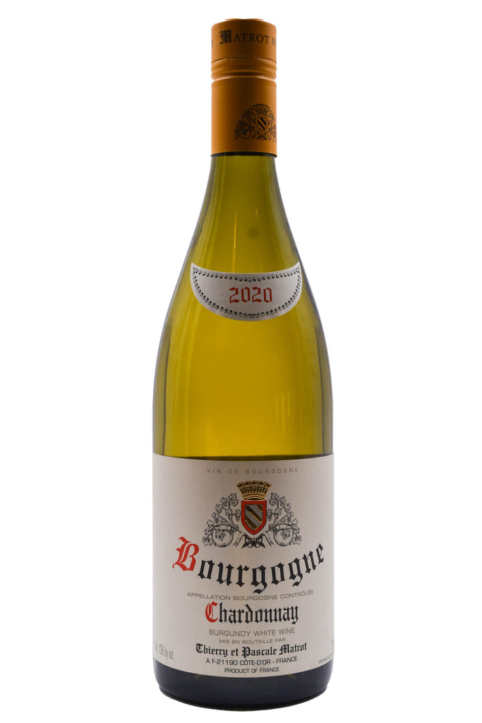 Bottle of Thierry et Pascale Matrot Bourgogne Blanc 2020-White Wine-Flatiron SF