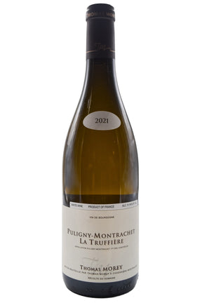 Bottle of Thomas Morey Puligny Montrachet 1er Cru La Truffiere 2021 [NET]-White Wine-Flatiron SF