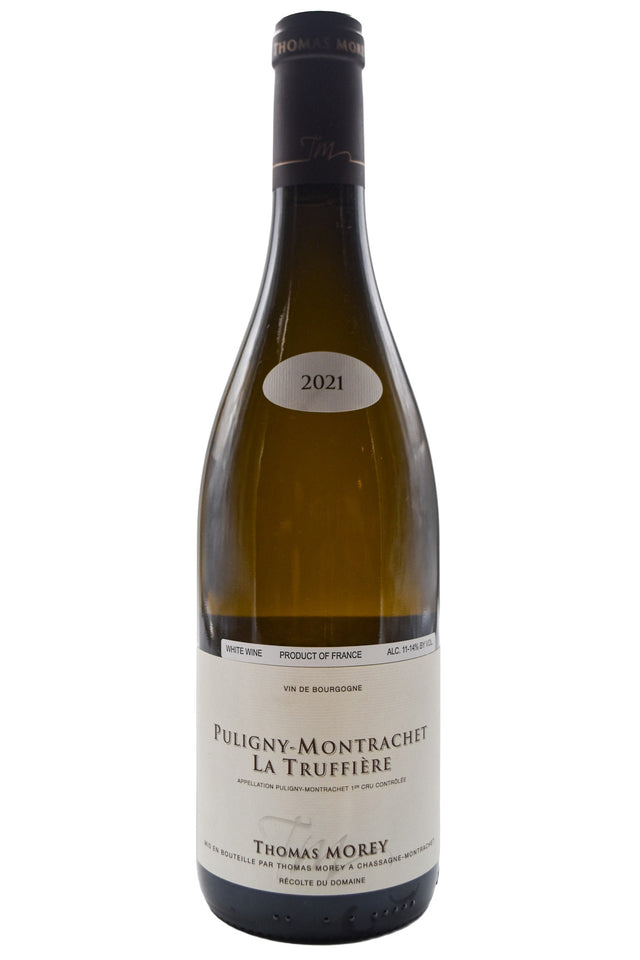 Bottle of Thomas Morey Puligny Montrachet 1er Cru La Truffiere 2021 [NET]-White Wine-Flatiron SF