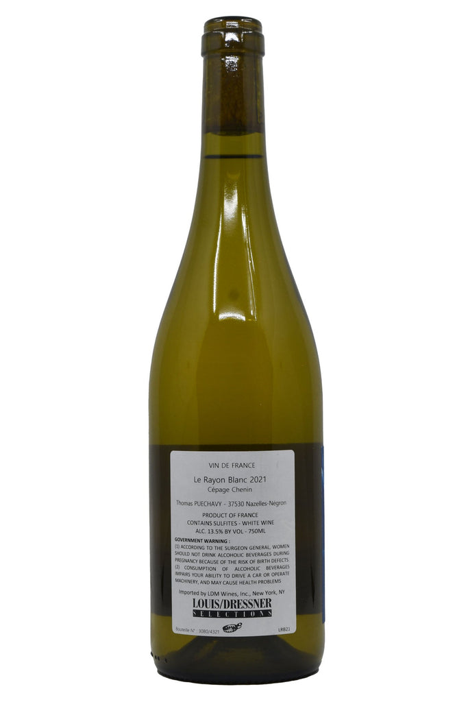 Bottle of Thomas Puechavy Le Rayon Blanc 2021-White Wine-Flatiron SF