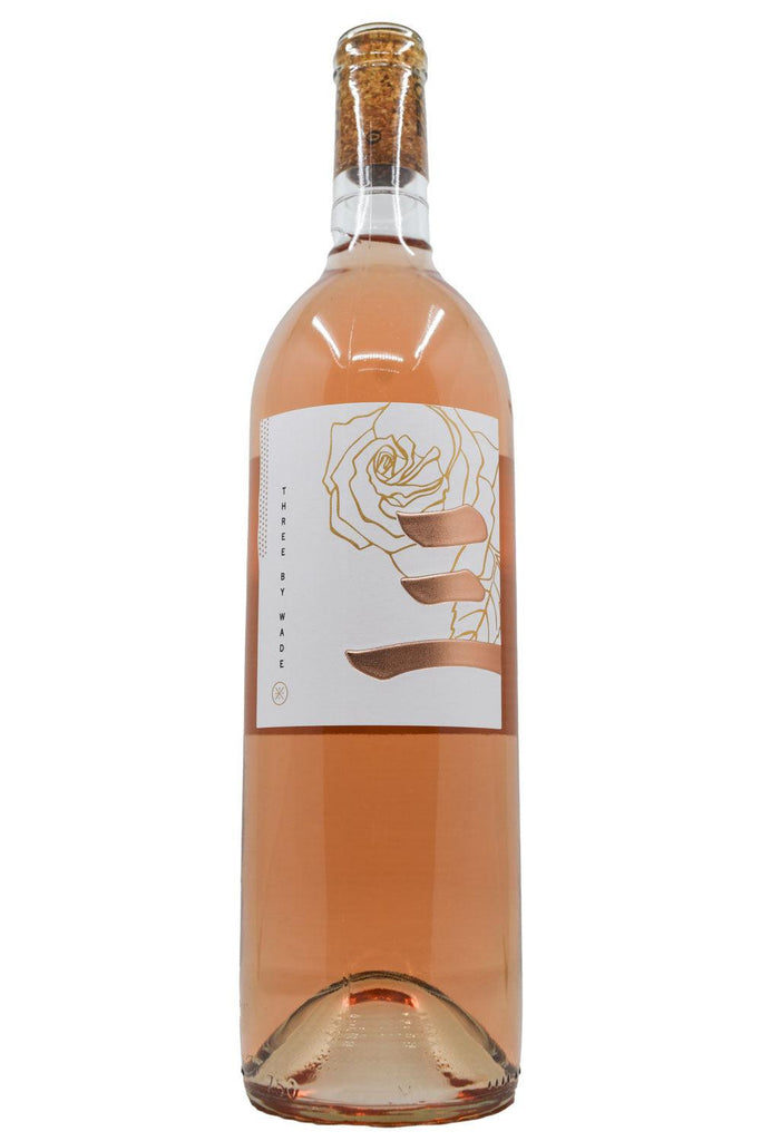Bottle of Three By Wade Rose 2022-Rosé Wine-Flatiron SF