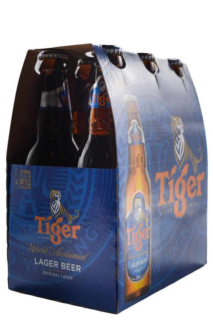 Bottle of Tiger Beer 6pk (12oz)-Beer-Flatiron SF