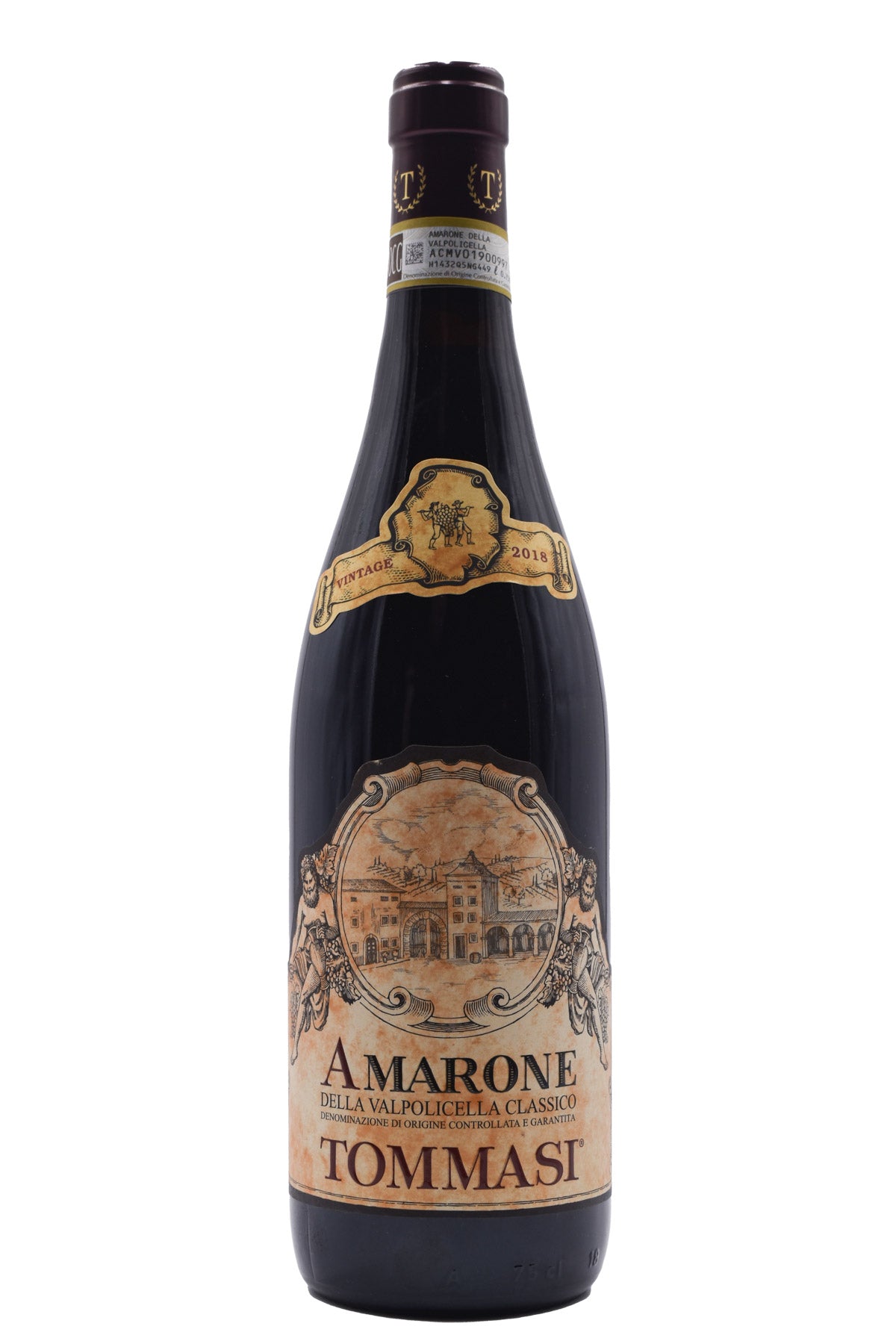 Bottle of Tommasi Amarone della Valpolicella 2018-Red Wine-Flatiron SF