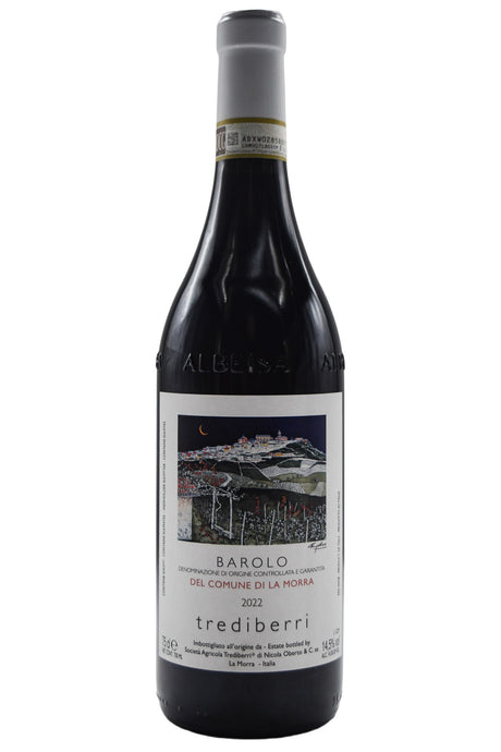 Bottle of Trediberri Barolo del Comune di La Morra 2022-Red Wine-Flatiron SF