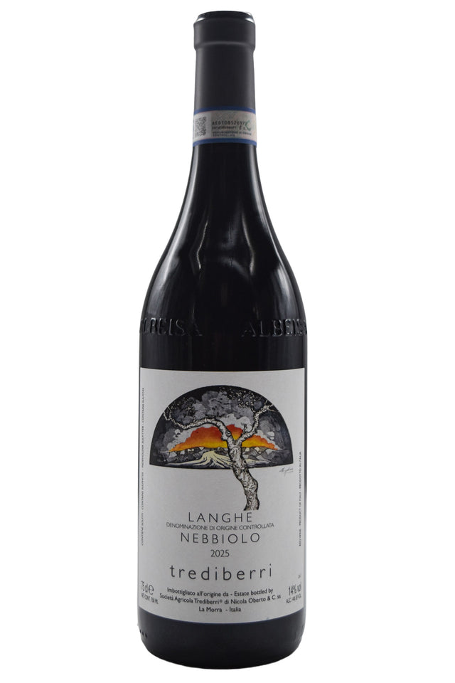 Bottle of Trediberri Langhe Nebbiolo 2025-Red Wine-Flatiron SF