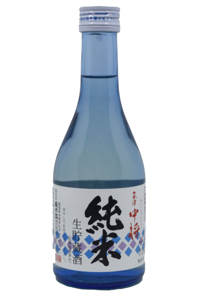 Bottle of Tsurunoe Shuzo Aizu Choju Junmai Namachozo Sake (300ml)-Sake-Flatiron SF