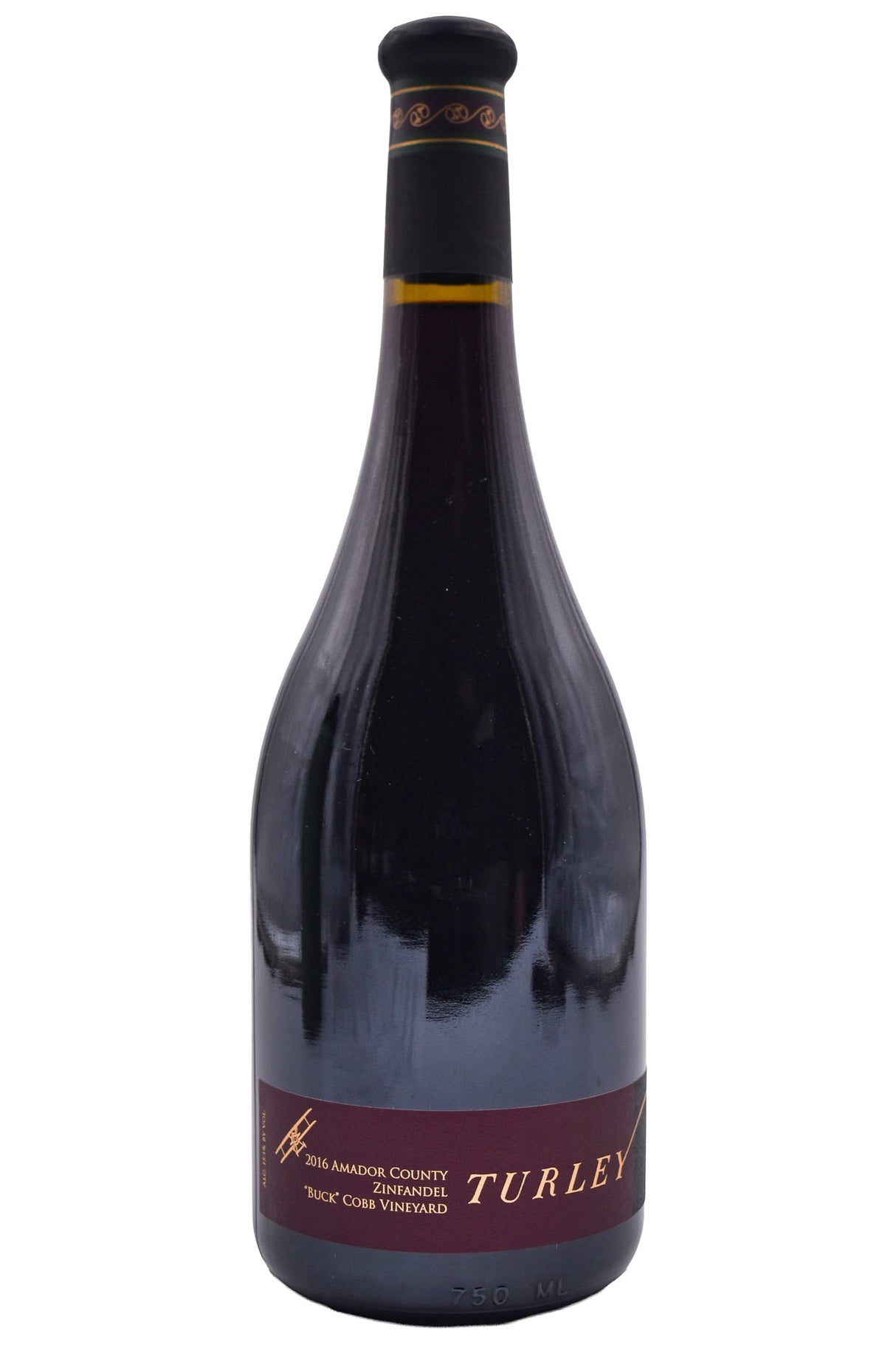 Bottle of Turley Amador County Zinfandel Buck Cobb Vineyard 2016-Red Wine-Flatiron SF
