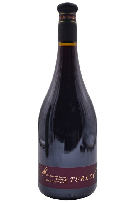 Bottle of Turley Amador County Zinfandel Buck Cobb Vineyard 2016-Red Wine-Flatiron SF