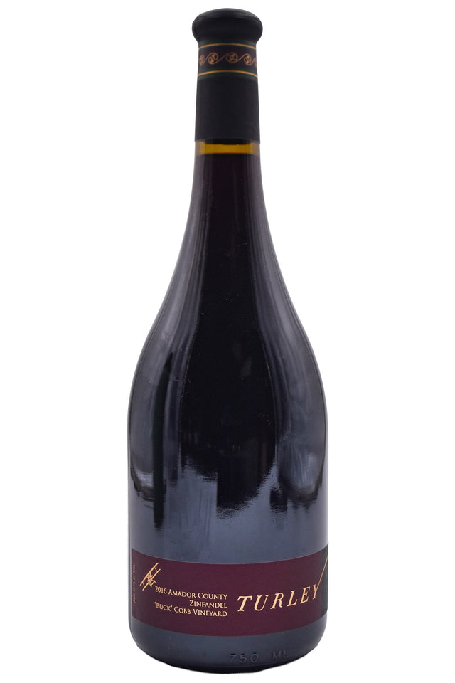 Bottle of Turley Amador County Zinfandel Buck Cobb Vineyard 2016-Red Wine-Flatiron SF