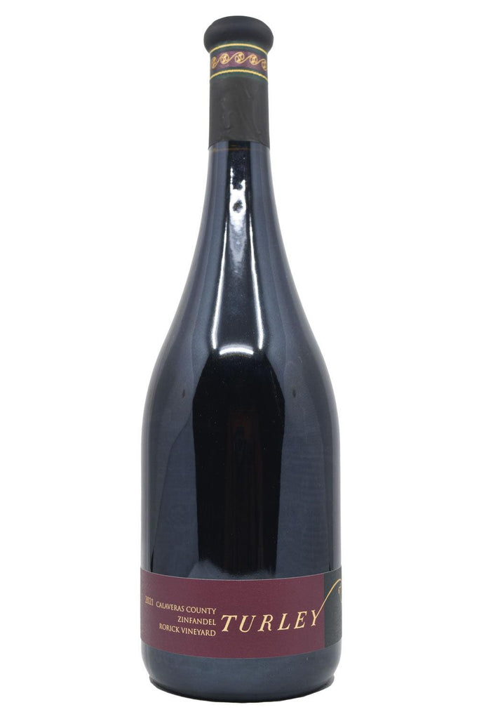 Bottle of Turley Calaveres County Zinfandel Rorick Vineyard 2021-Red Wine-Flatiron SF